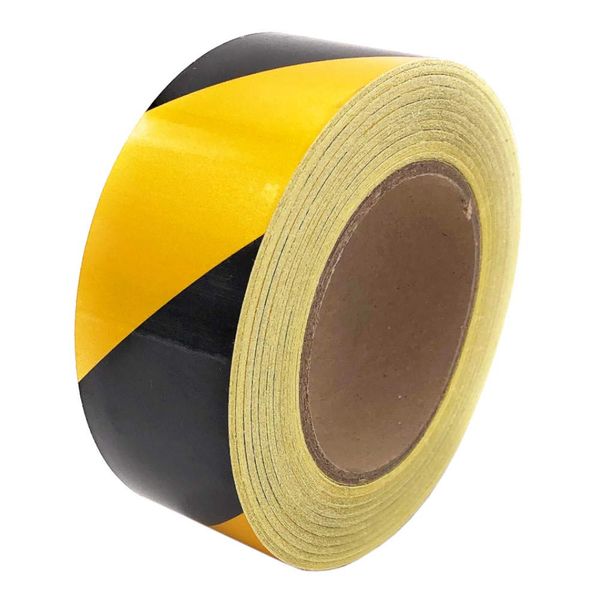 Nanairokan Warning Tape, Danger Display, Width 2.0 inches (5 cm), Length 166.3 ft (50 m), Safety Tape, No Limit, Tiger Display Tape, Waterproof, Reflective, Indoor and Outdoor