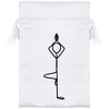 Azeeda 15cm 'Yoga Tree Pose' Satin Drawstring Bag/Pouch (SB00105581)