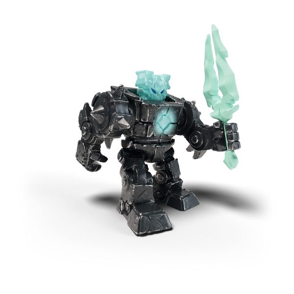 SCHLEICH 42598 Eldrador Mini Creatures Shadow Ice Robot Eldrador Creatures Toy Playset for children aged 7-12 Years