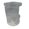 HTUK Rotating Makeup Organiser, 33cm x 23cm, Transparent