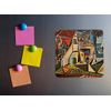 Mediterranean Landscape by Pablo Picasso Square Fridge Magnet