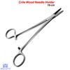 Surgical Crile Wood Needle Holder Locking Forceps Medical Veterinary Instruments