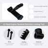 Zitaocn LS Steel Engine Flywheel Retention Locking Tool Compatible with Engine Chevy LS 1 2 3 LSX
