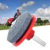 Lawnmower Sharpener, Mower Blade Sharpener Save Time and Effort, High Efficiency for Lawnmowers (Red)
