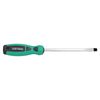 8.0mm x 150mm Slotted Flat Headed Screwdriver with Magnetic Tip Rubber Handle