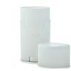 Vivaplex, 10, White, Empty, 2.5 oz Deodorant Containers with Caps