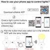 QIACHIP 2.4G Smart Remote Control Light Socket E26 E27 Bulb Socket Adapter, eWeLink Bluetooth Smart Lamp Holder, eWeLink APP Remote Control Timing Delay