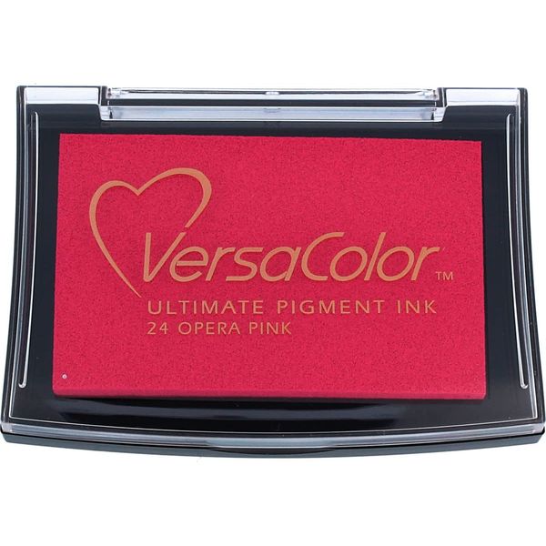 Tsukineko VC024 Versacolor Pigment Ink Pad - Opera Pink