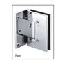CRL MEL044BN Brushed Nickel Melbourne Wall Mount Offset Back Plate Hinge