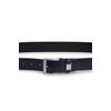 BOSS Connio Men's Real Leather Business Belt, Dark Blue401