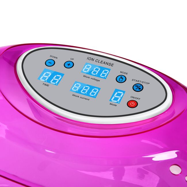 Ionic Detox Foot Bath Spa ionizer Machine With Chi Cleanse Tub