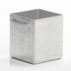 Square Aluminum Candle Mold, 3 x 3 x 3.5