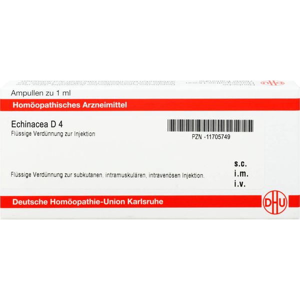 DHU Echinacea D4 Ampoules, Pack of 8