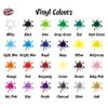 Sea View Stickers 18 Daisy Flower Stickers