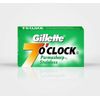 100 Gillette 7 o' Clock Permasharp Double Edge Razor Blades