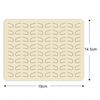 Guapa Inkless Microblading Practice Skin Special Brows Head Design Microblading Latex Double Sided Practice sheets for Eyebrow Tattoo