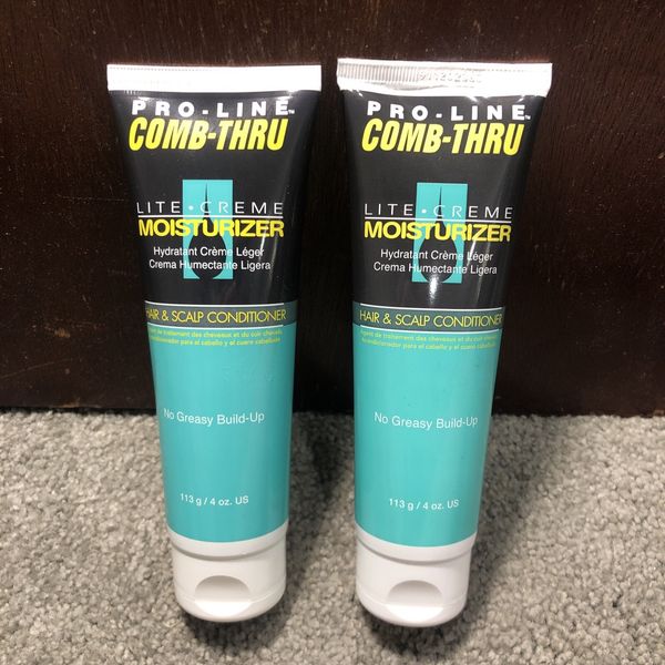 X2 Pro-Line Comb-Thru Lite Creme Moisturizer Bake & Scalp Conditioner 4oz