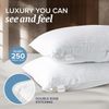 Queen/Standard Size Memory Foam (Adjustable Fill) Bed Pillows Set of 2 - Cooling