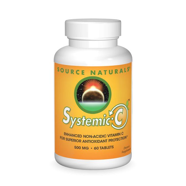 Source Naturals, Inc. Systemic C 500 mg 60 Tablet