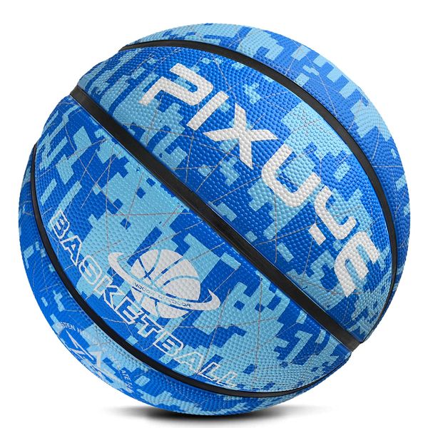 Jicsetk Basketball, size 5, mini basketball children, outdoor indoor basketball for children, blue 3