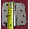 PENROD BUTT HINGES 4" WITH 5/8" RADIUS CORNER PLAIN BEARING SATIN NICKEL