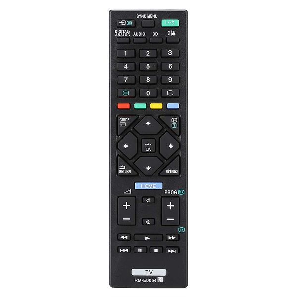 Richer-R Replacement Remote Control,Smart TV Remote Controller for Sony RM-ED054,Black