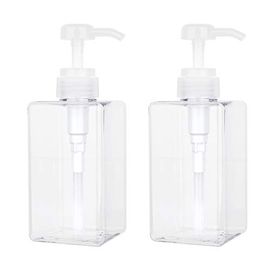 Empty Plastic Pump Bottles, Refillable Lotion Soap Dispenser Liquid  Container For Bathroom Soaps Shampoo And Body Wash