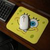 Spongebob Smiling Face Low Profile Thin Mouse Pad Mousepad