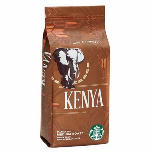 Starbucks Coffee Whole Bean 250 gram Kenya