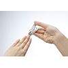 Green Bell Fine Stainless Steel Nail Clips, Silver, Small