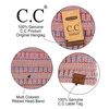 C.C Exclusives Multi colored Ribbed Headband Headwrap (HW-826) (Dk Rose Mixed #42)