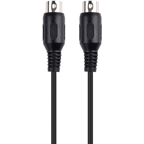 Getaria MIDI Cable 5-Pin DIN Male Audio Cable for Electronic Piano, MIDI Keyboard, Audio Interface, Sequencer, Drum Machine, Sampler, Foot Switch Multi-Effect Pedal (1, MIDI KABLES-5M)