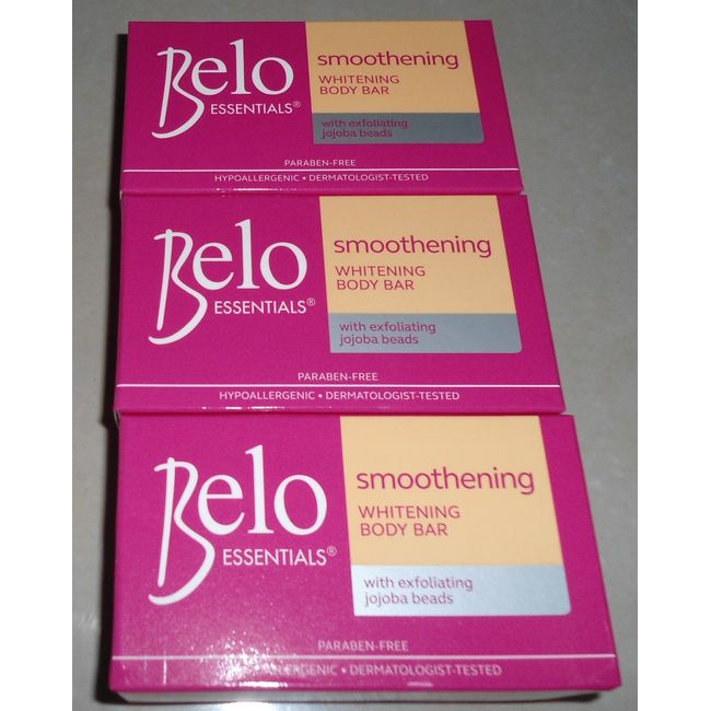 Belo Whitening Body Bar (Pack of 3)