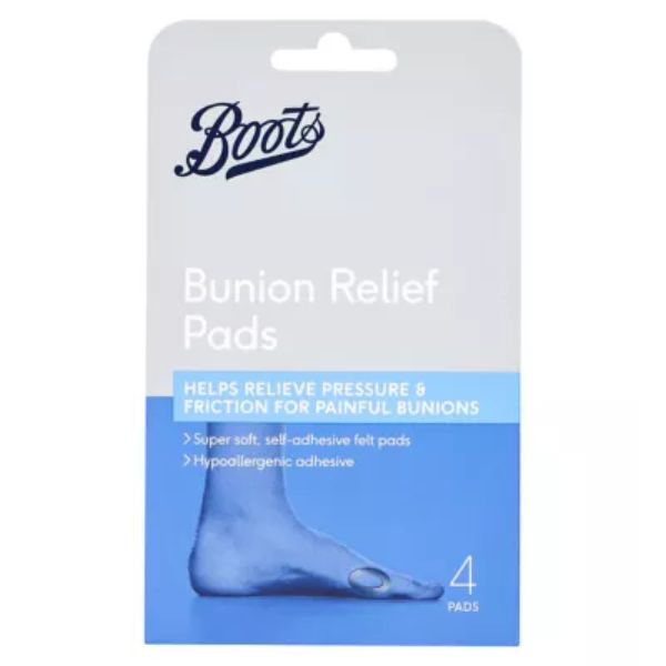 Boots Bunion Relief Pads (4 Felt Pads)