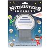 Nitbusters Infinity Stainless Steel Metal Headlice Nit Removal Comb with Spiral Grooves
