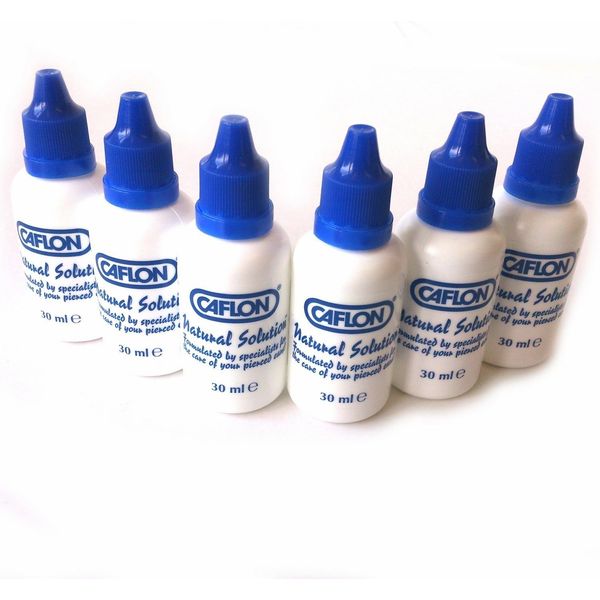 Caflon 6 X Natural Ear Piercing Aftercare Solution 30ml