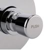 Chrome Timed Non Concussive Concealed Shower Valve Self Closing Gym Pool Schools