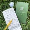 Rite in the Rain All Weather Golf Notebook, 3.5" x 6", Green Field Flex, Club Yardage Book & Hole Notes (No. 4)