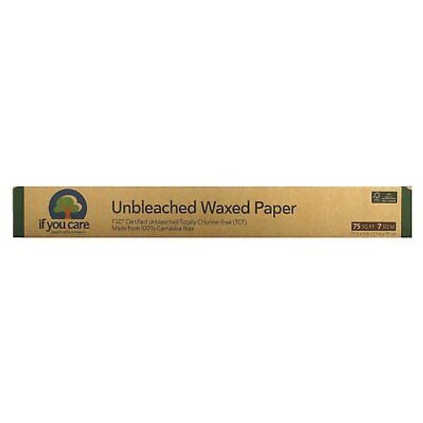 Unbleached Waxed Paper, 75 sq ft (75 ft x 12 in)