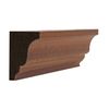 EWSC16 Solid Crown 1-3/8" High x 1" Deep Moulding. Unfinished, Red Oak, 94"