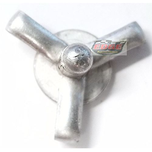 Racer's Speed Shop Florescent Red 3/16" Small Head Tri-Fold Exploding Aluminum Mandrel Pop Rivets 25 Pack