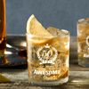 Joymaking Whiskey Glasses Gifts - 50 Years of Being Awesome, 50th Birthday Gifts Men Women, Mens 50th Birthday Gifts, 50th Birthday Decorations, Dad Uncle Gifts, 50th Birthday Gifts for Men 310ml
