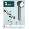 FEELSO Filtered Shower Head with Handheld Spray Combo, High Pressure Showerhead