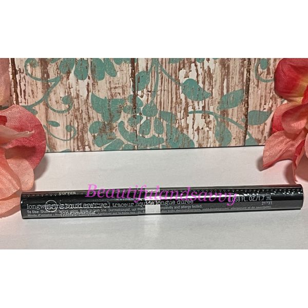 Beauticontrol Longwearing Liquid Eyeliner COPPER ~  Waterproof