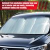Autotech Park Sunshade Compatible with 2016-2017 Scion IA Front Windshield, Custom-fit Sunshade