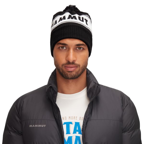 Mammut Peaks Beanie, schwarz-weiß, Einheitsgröße