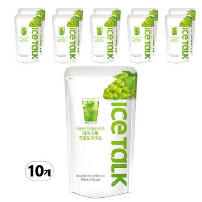 Istock Green Grape Ade 230ml 10ea, 20ea