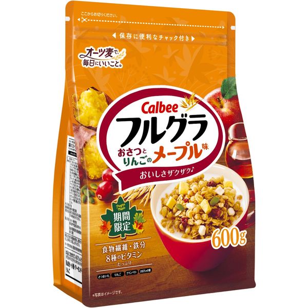 Calbee Furugura Snack and Apple Maple Flavor, 21.2 oz (600 g)