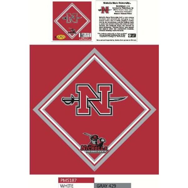 Nicholls State University Hi-Look Microfiber Lens Cleaning Cloth