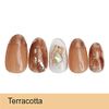 SHAREYDVA Terracotta Puff Stick Mirror
